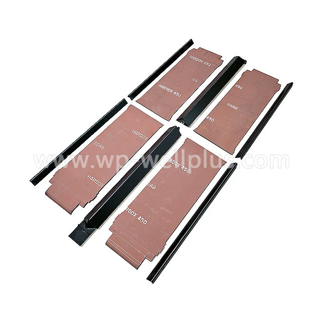 Vogele Asphalt Paver Conveyor Floor Plate and Protector